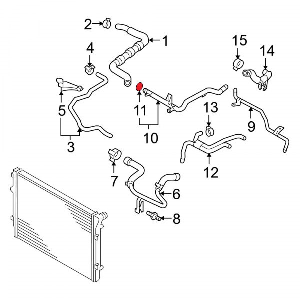 WATER PIPE GASKET