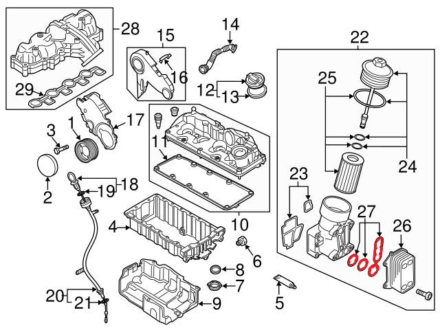 OIL COOLER GASKET
