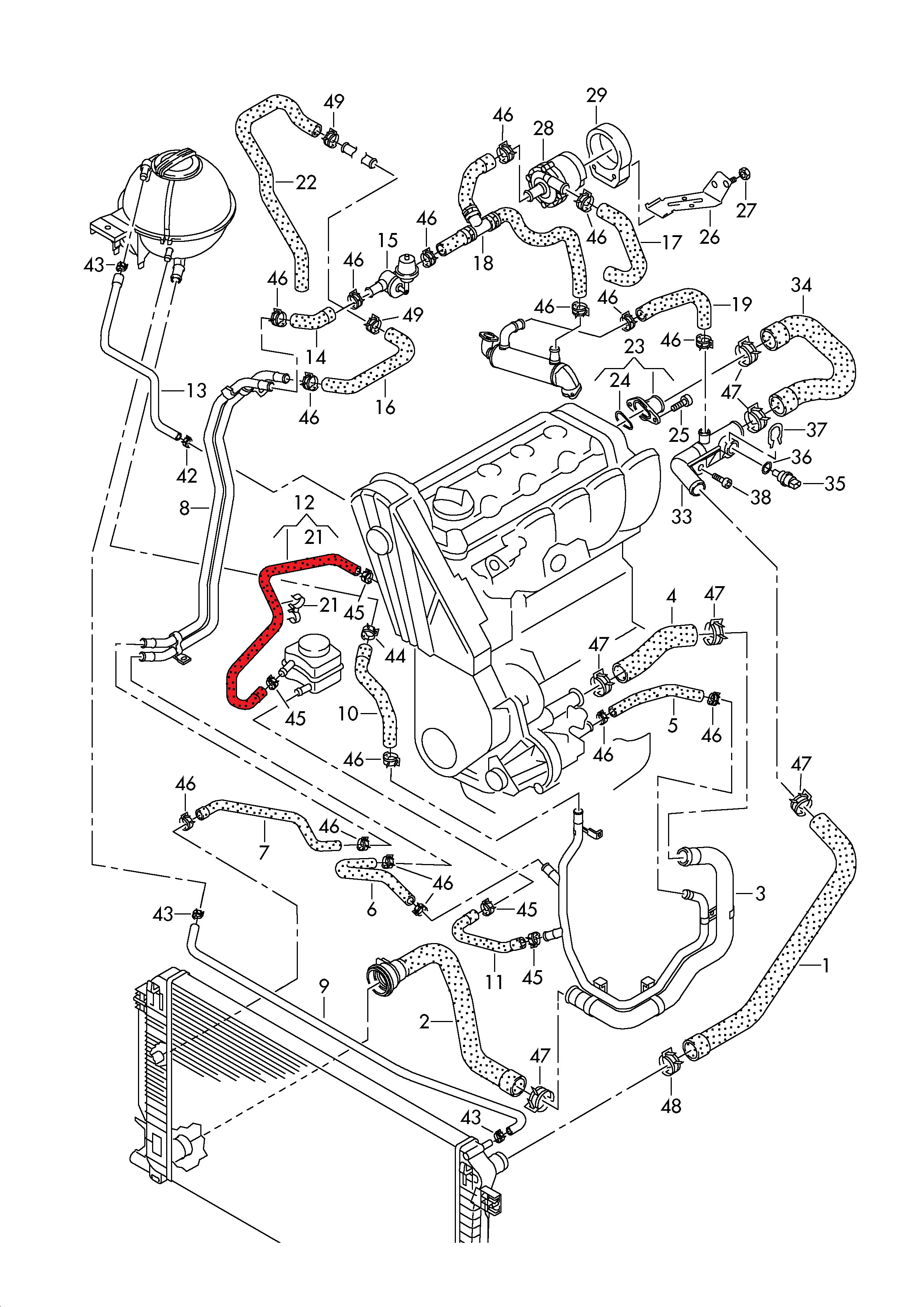 COOLING HOSE