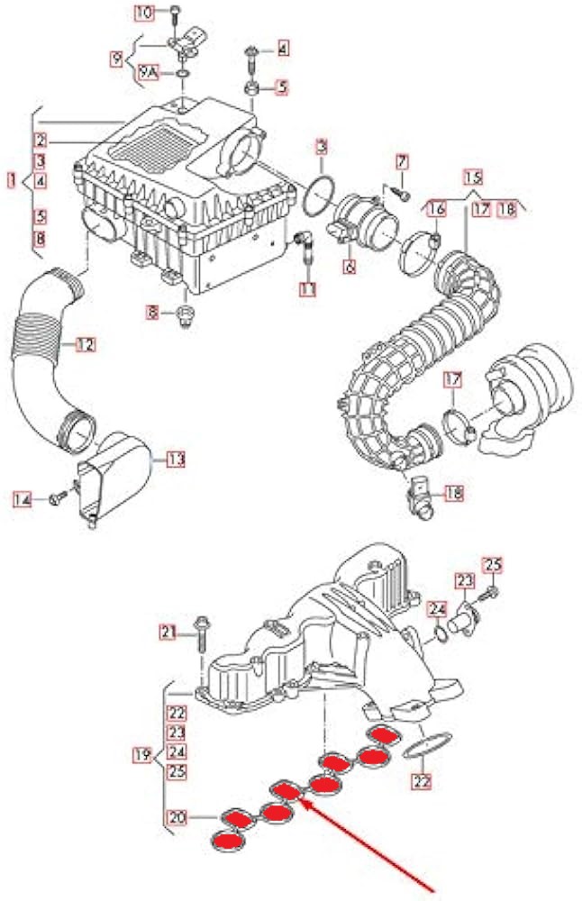 SUCTION MANIFOLD GASKET
