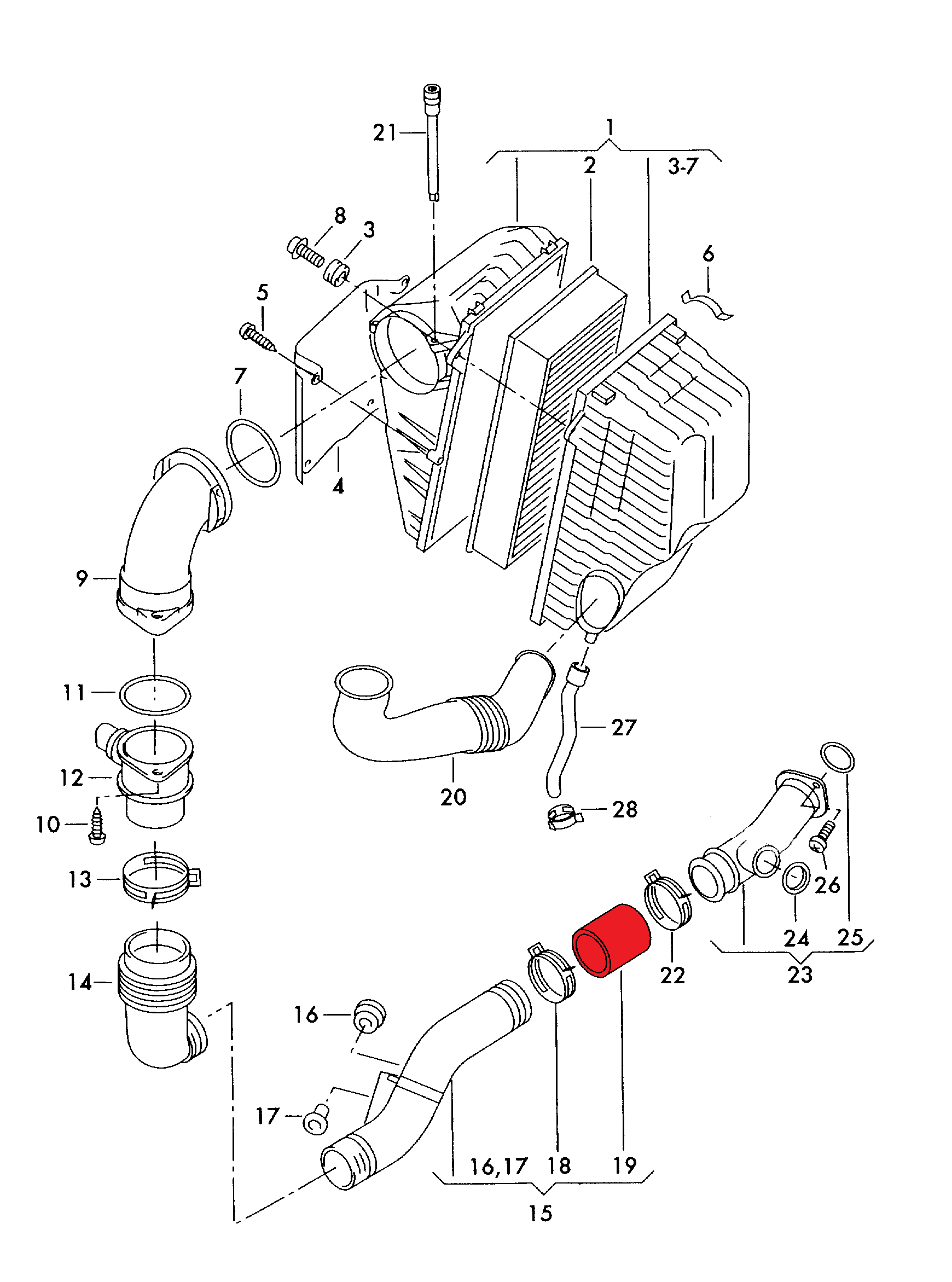 TURBO HOSE
3 LAYERS POLYESTER HAS BEEN USED