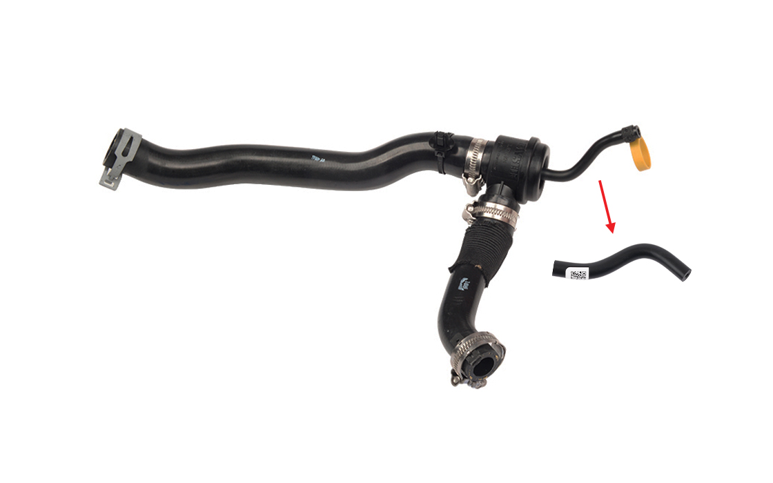 RECYCLING VALVE HOSE
EXCLUDING PLASTIC PIPE 