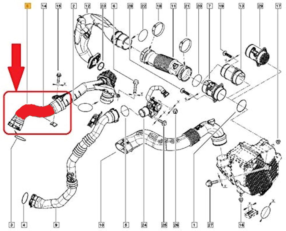 TURBO HOSE
EXCLUDING PLASTIC PIPE 