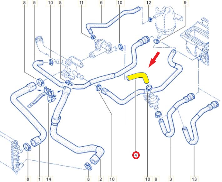 COOLING HOSE