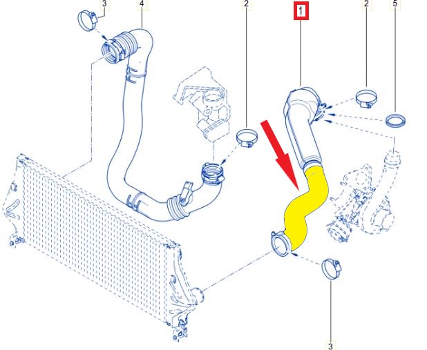 TURBO HOSEEXCLUDING METAL PIPE 