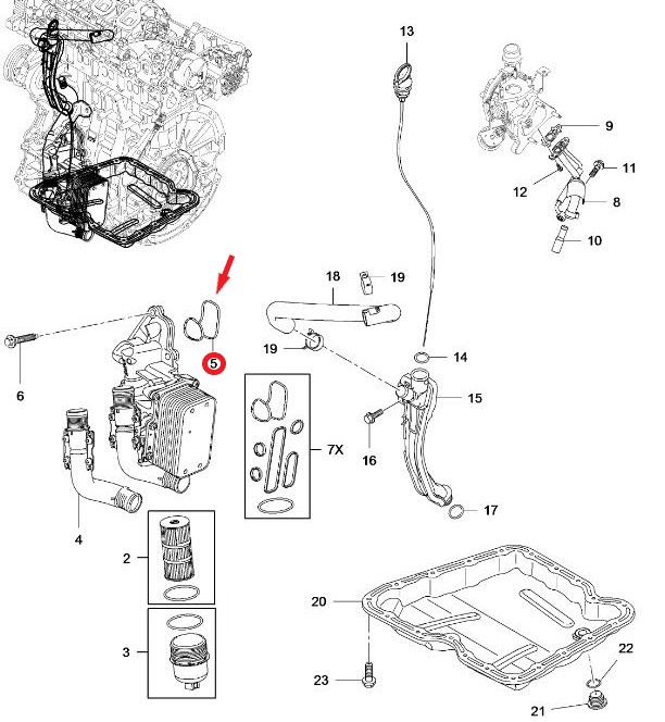 OIL FILTER GASKET