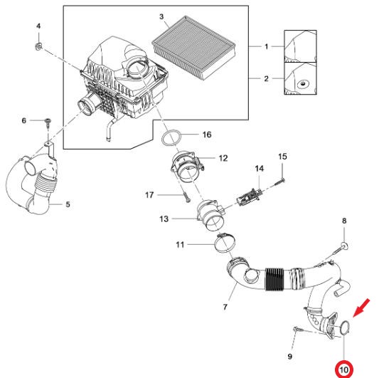 TURBO PIPE GASKET