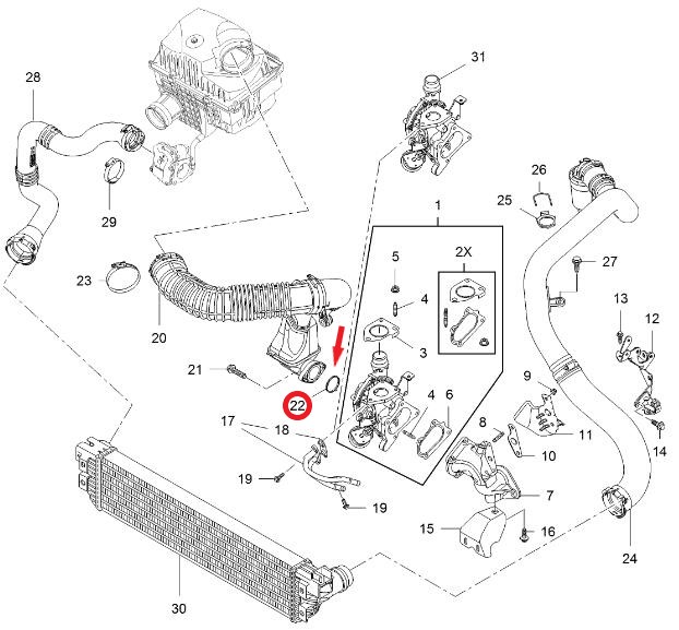 TURBO PIPE GASKET