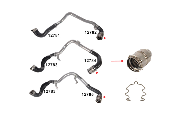 TURBO PIPE CLIPS