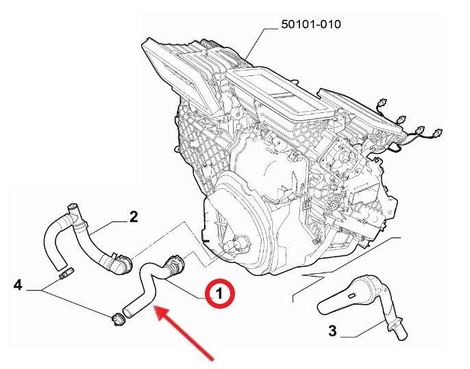 HEATER HOSE
