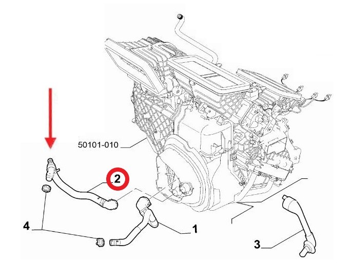 HEATER HOSE