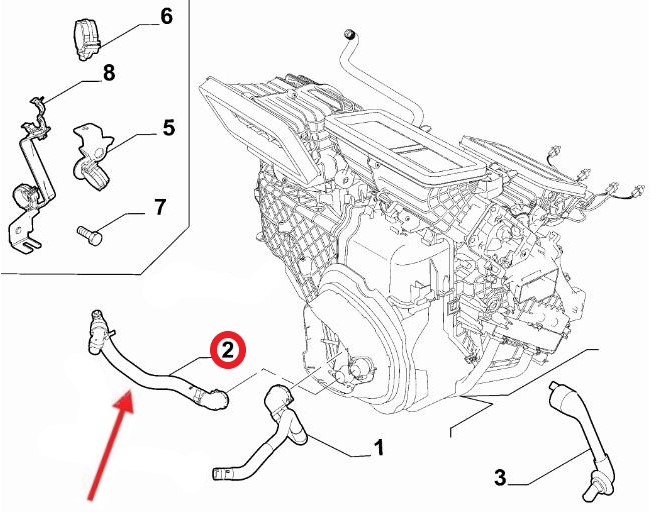 HEATER HOSE