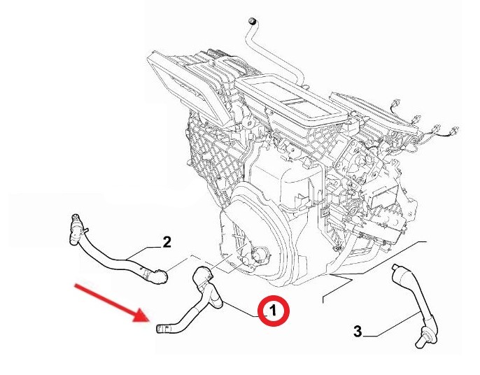 HEATER HOSE