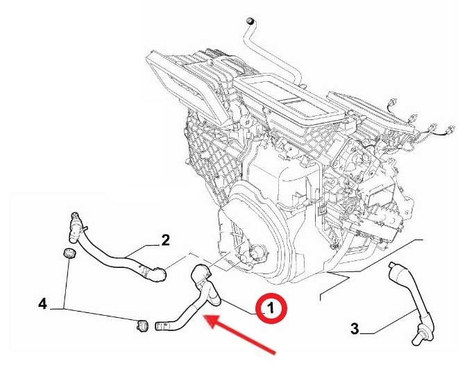 HEATER HOSE