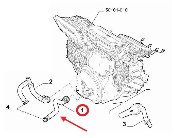 HEATER HOSE