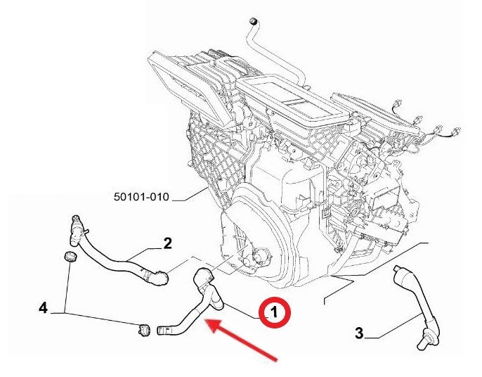 HEATER HOSE