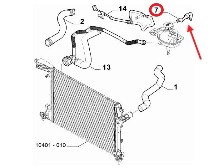 SPARE WATER TANK HOSE