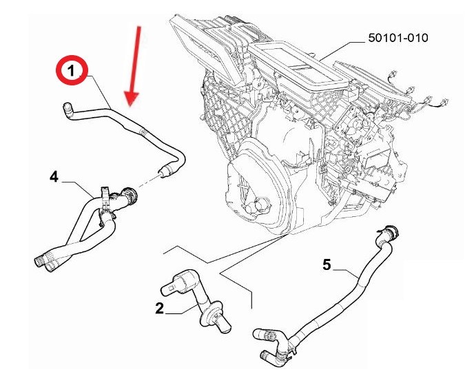 HEATER HOSE