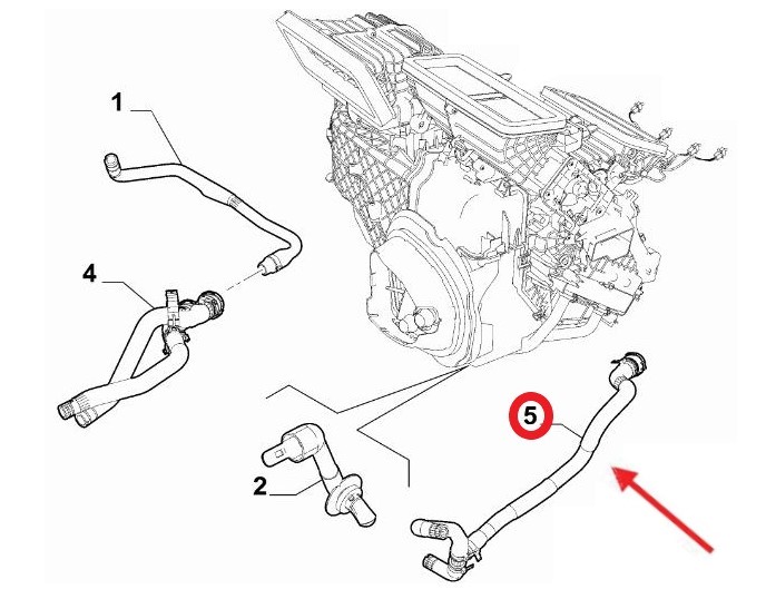 HEATER HOSE
