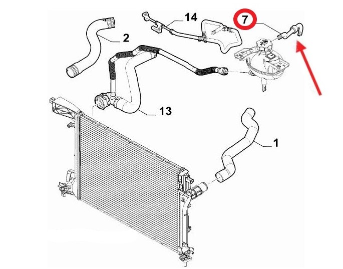 SPARE WATER TANK HOSE