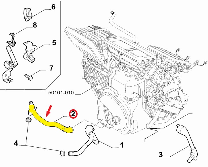 HEATER HOSE