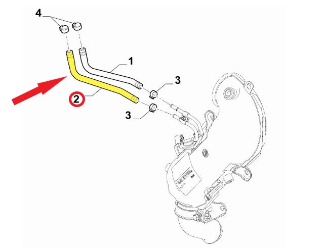 PRESSURE SENSOR HOSE
