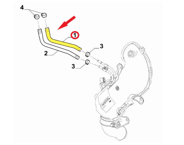 PRESSURE SENSOR HOSE