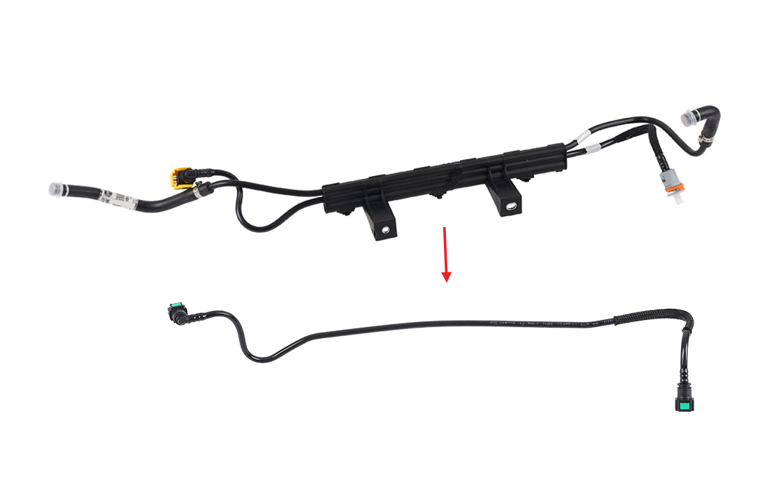 FUEL PIPE EXCLUDING BRACKET