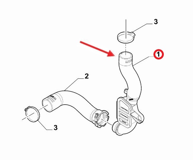 TURBO HOSEEXCLUDING PLASTIC PIPE 