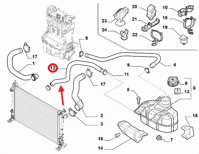 SPARE WATER TANK HOSE