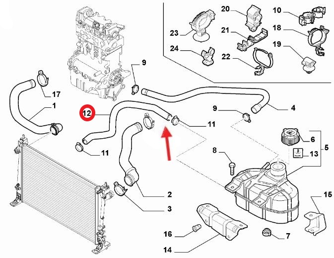 SPARE WATER TANK HOSE
