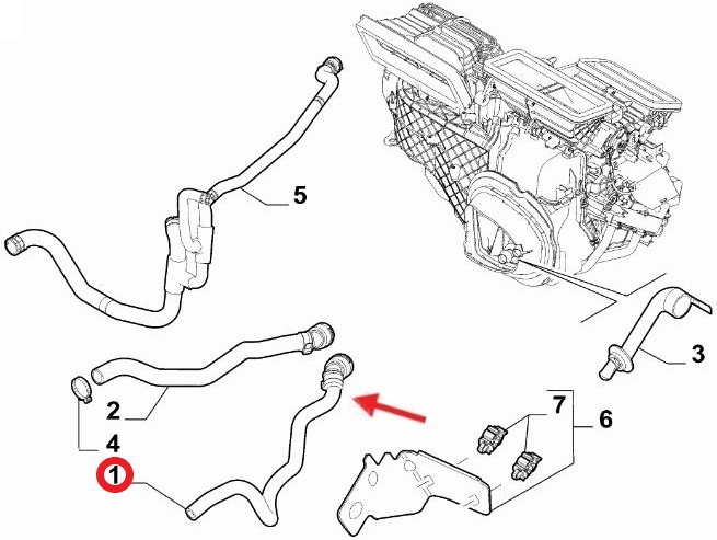 HEATER HOSE