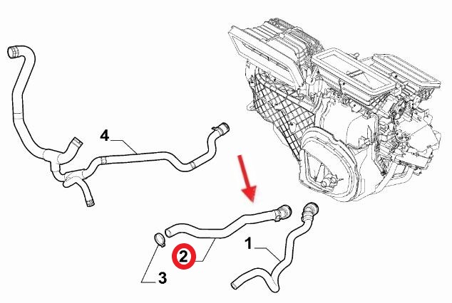 HEATER HOSE