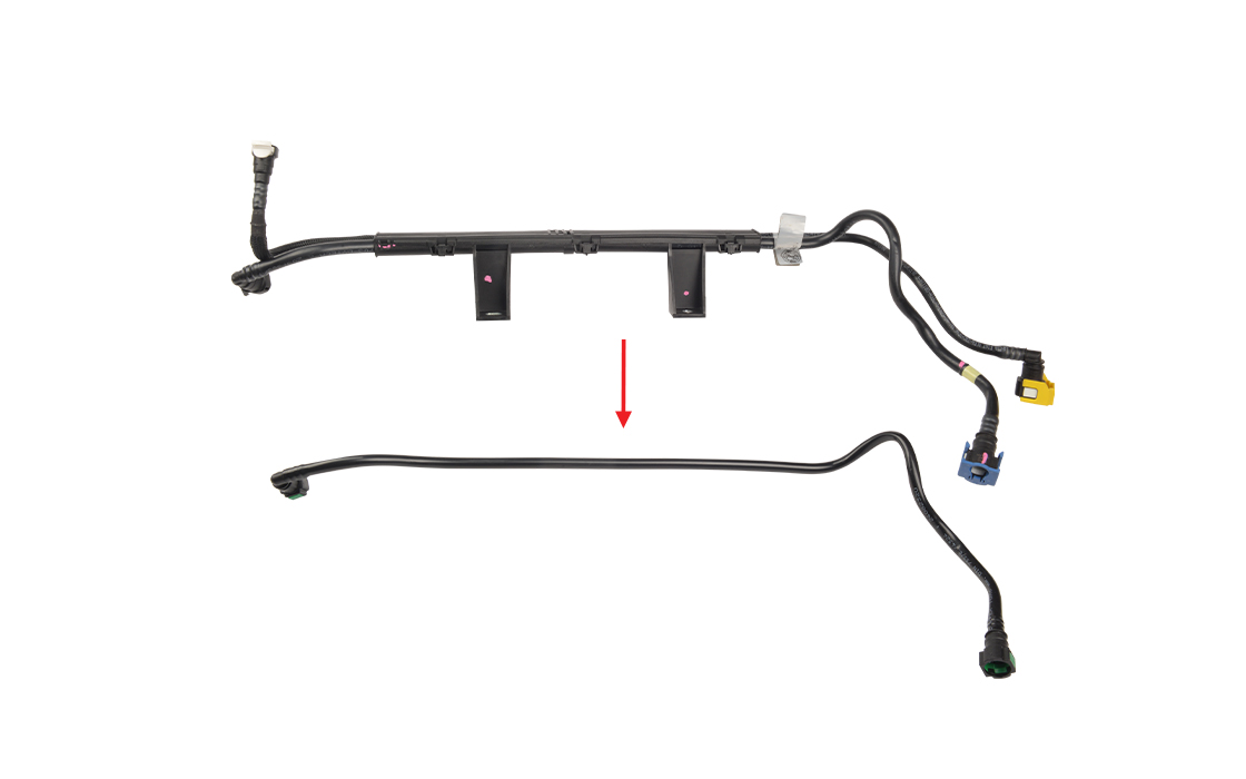 FUEL PIPE EXCLUDING BRACKET