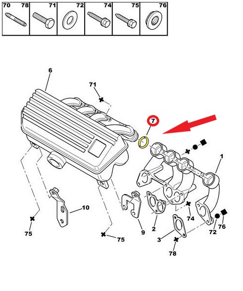 SUCTION MANIFOLD GASKET