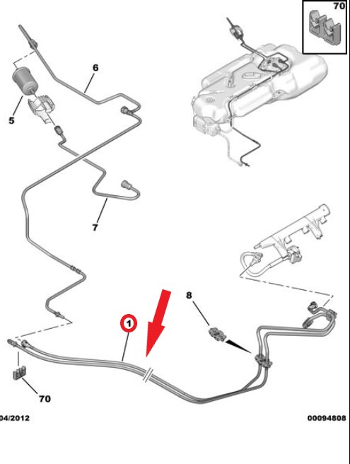 FUEL PIPE 