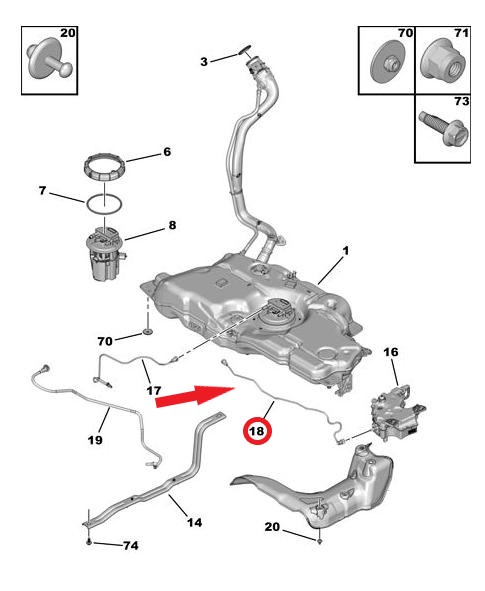 FUEL PIPE 