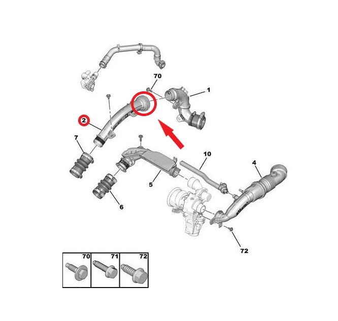 TURBO PIPE GASKETEXCLUDING PLASTIC PIPE 