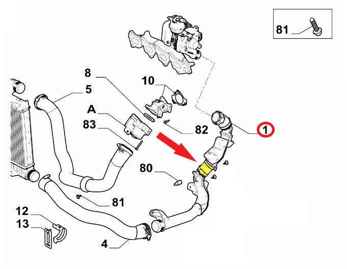 TURBO PIPE HOSEEXCLUDING PLASTIC PIPE 