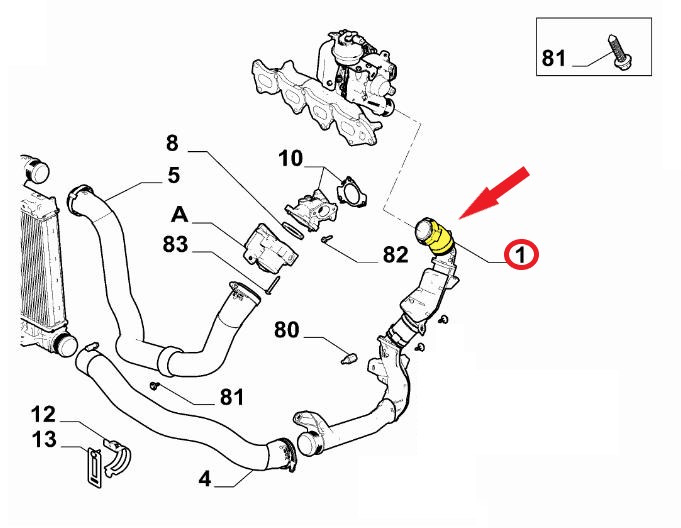 TURBO PIPE HOSEEXCLUDING PLASTIC PIPE 