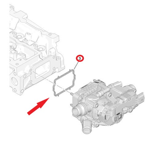 THERMOSTAT BODY GASKET