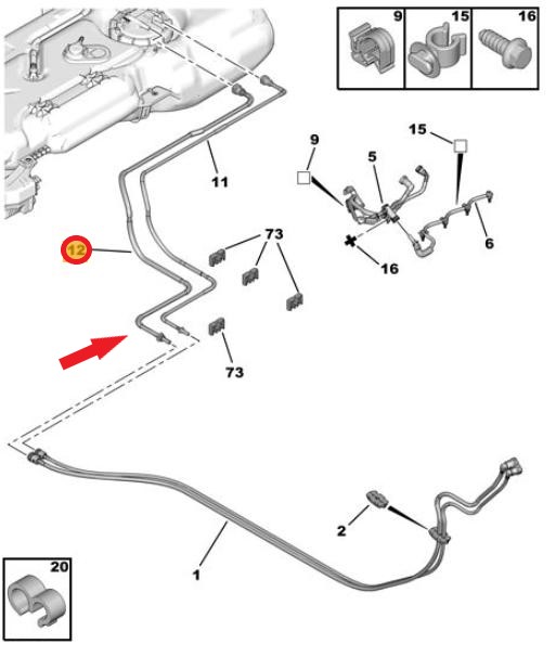 FUEL PIPE 