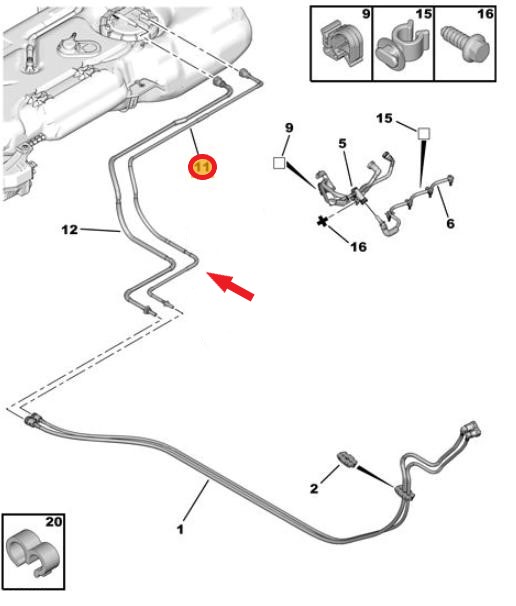 FUEL PIPE 