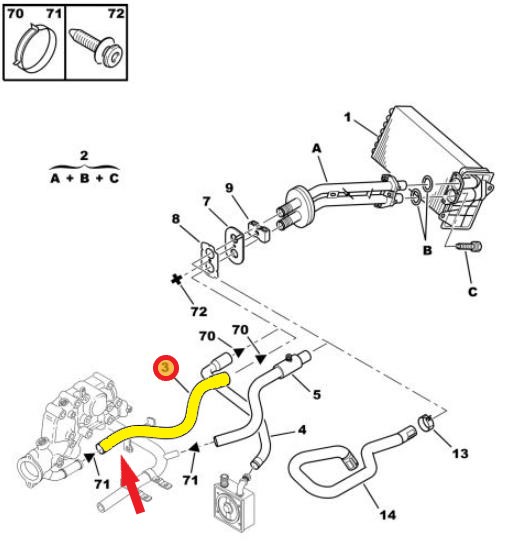 HEATER HOSE