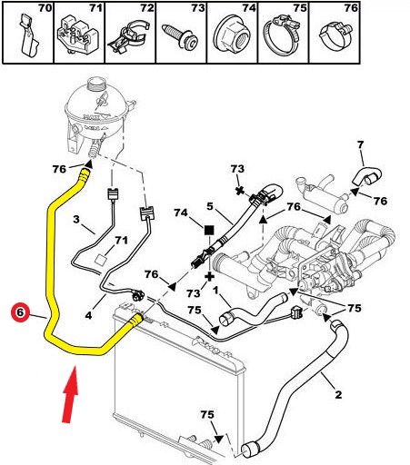 SPARE WATER TANK HOSE