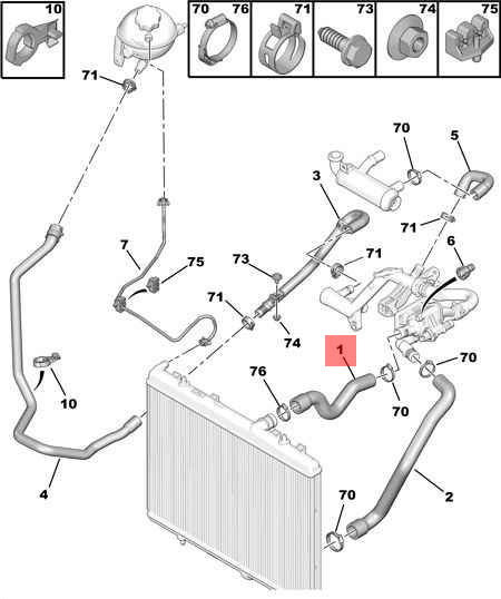 RADIATOR INLET HOSE