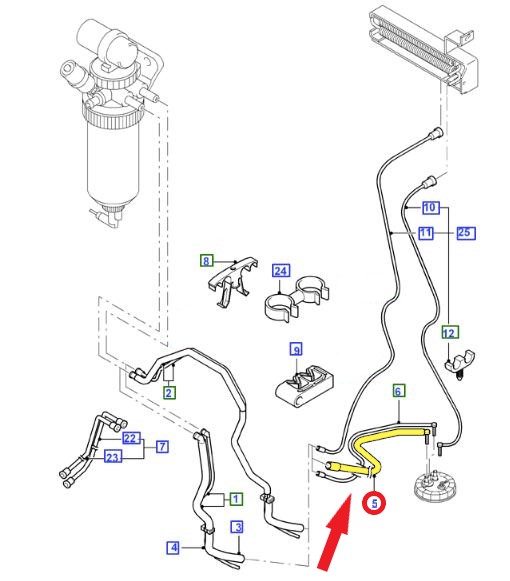 FUEL PIPE 