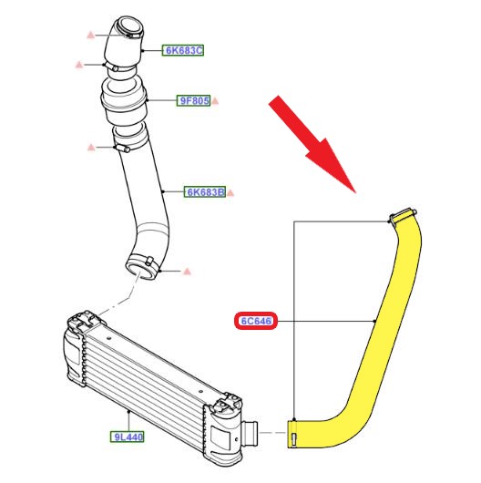 TURBO HOSEEXCLUDING PLASTIC PIPE 