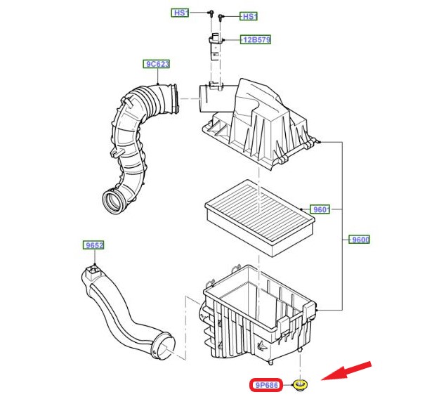 AIR FILTER CONNECTION RUBBER