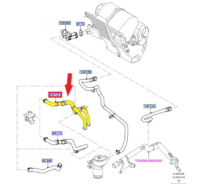 HEATER HOSE
